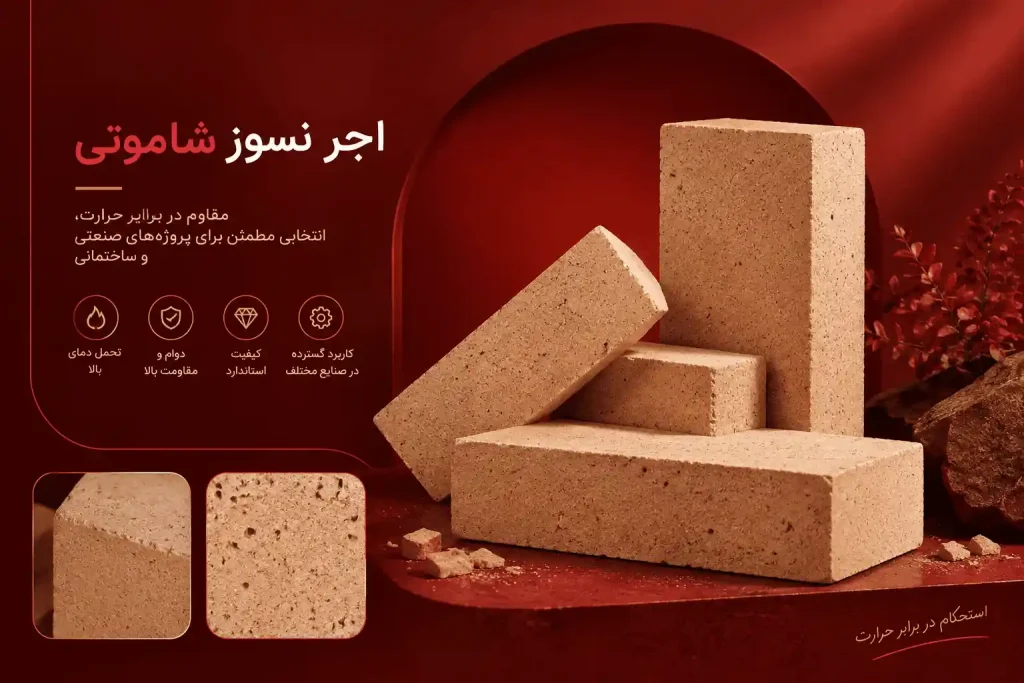 آجر نسوز شاموتی